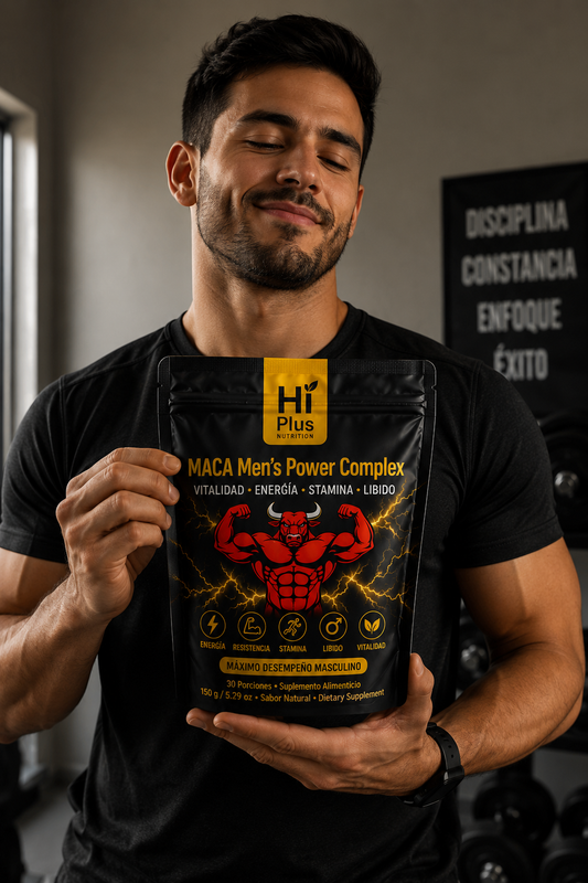 🔥 MACA MEN'S POWER COMPLEX | Más Energía, Resistencia y Confianza Masculina