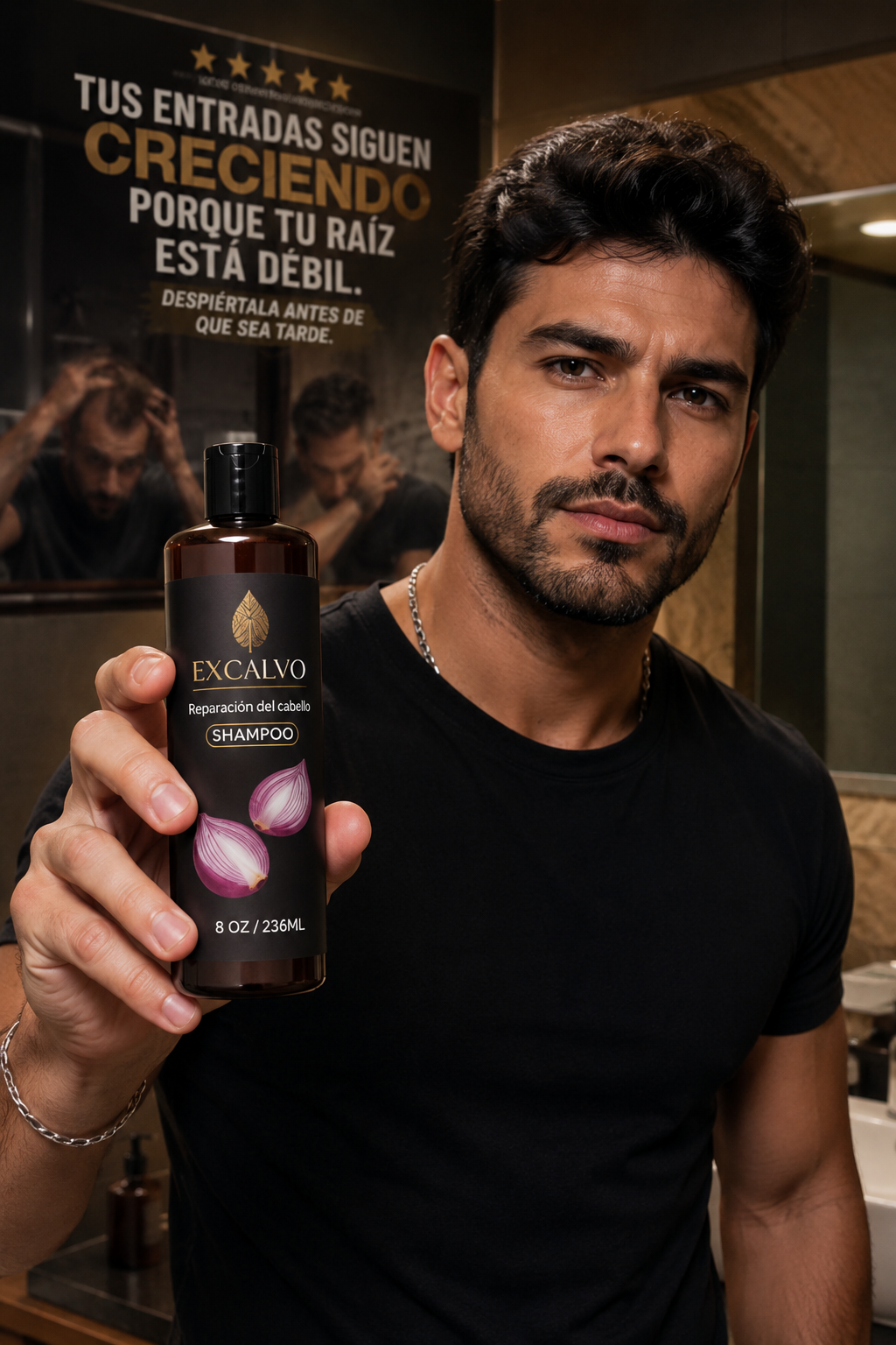 💈 Shampoo Anticaída PREMIUM EXCALVO 2 X 1  💈