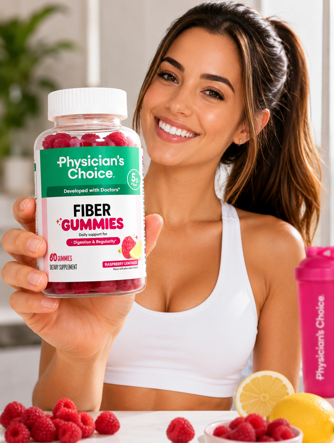 🍓 Gomitas de Fibra Premium – Apoya tu Digestión y Ayuda a Controlar el Peso Naturalmente