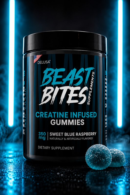 ⚡BEAST BITES – Gomitas de Creatina para Más Energía, Fuerza y Recuperación