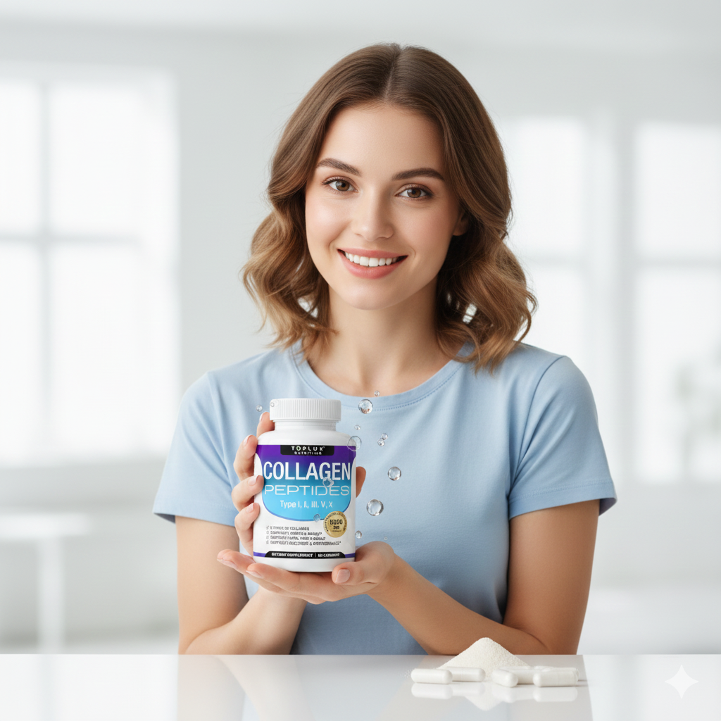 Collagen Peptides - con COLÁGENO luce más radiante y rejuvenecida